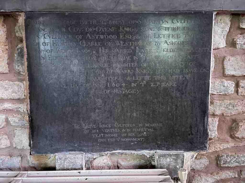 The Knights Tombstone St John The Baptists Feckenham