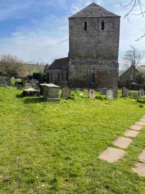 GARWAY KNIGHT TEMPLAR CHURCH HEREFORD