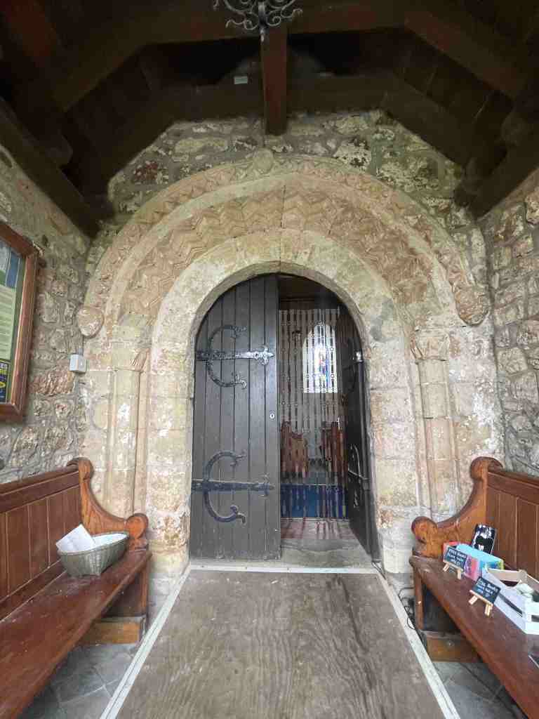 Llanmadoc St Madoc church - Knights Templar