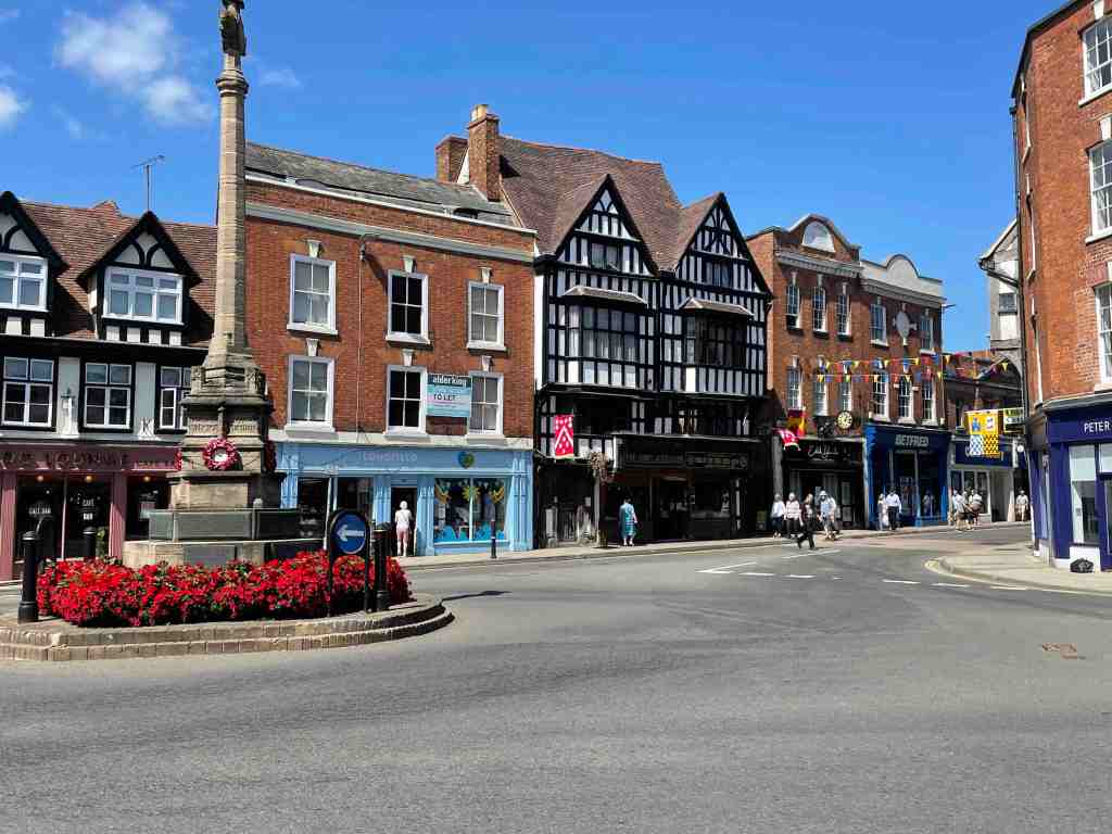 Tewkesbury execution site in the town centre site of the Knights Hospitaller sir John Langstrother execution in 1471