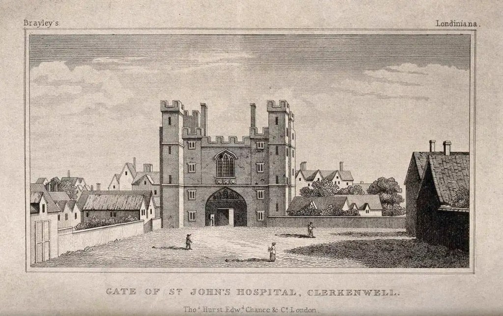 Clerkenwell Knight Hospitaller 16th Century Gate