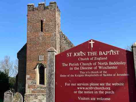 KNIGHTS HOSPITALLERS BADDESLEY CHURCH