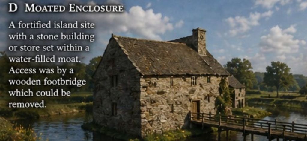 MOATED ENCLOSURE LOCKO PARK